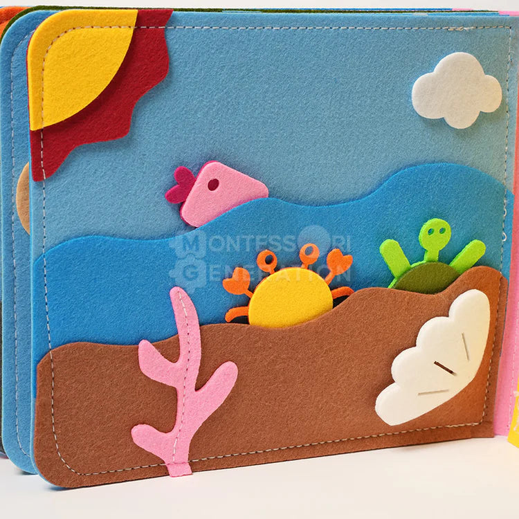 Montessori Sensory Book