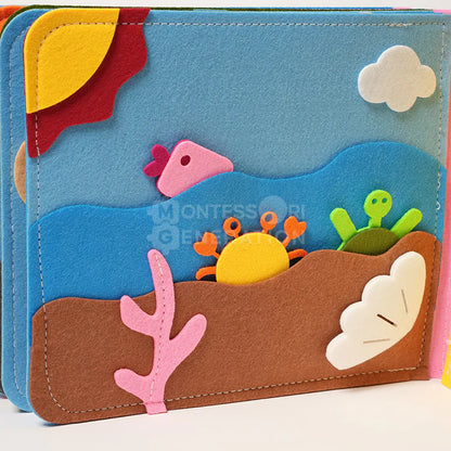 Montessori Sensory Book