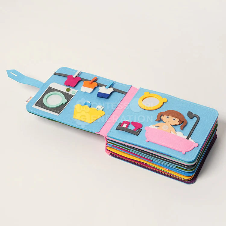 Montessori Sensory Book