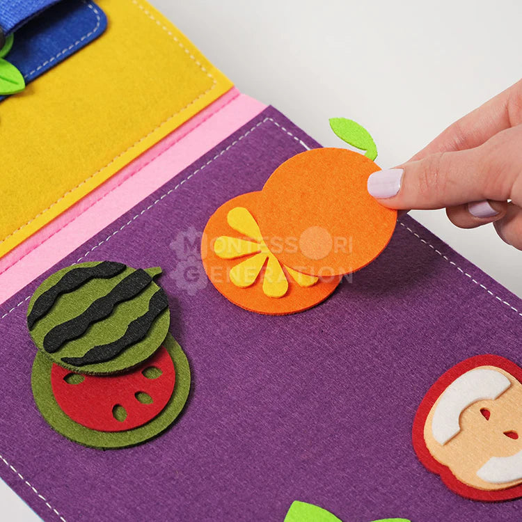 Montessori Sensory Book