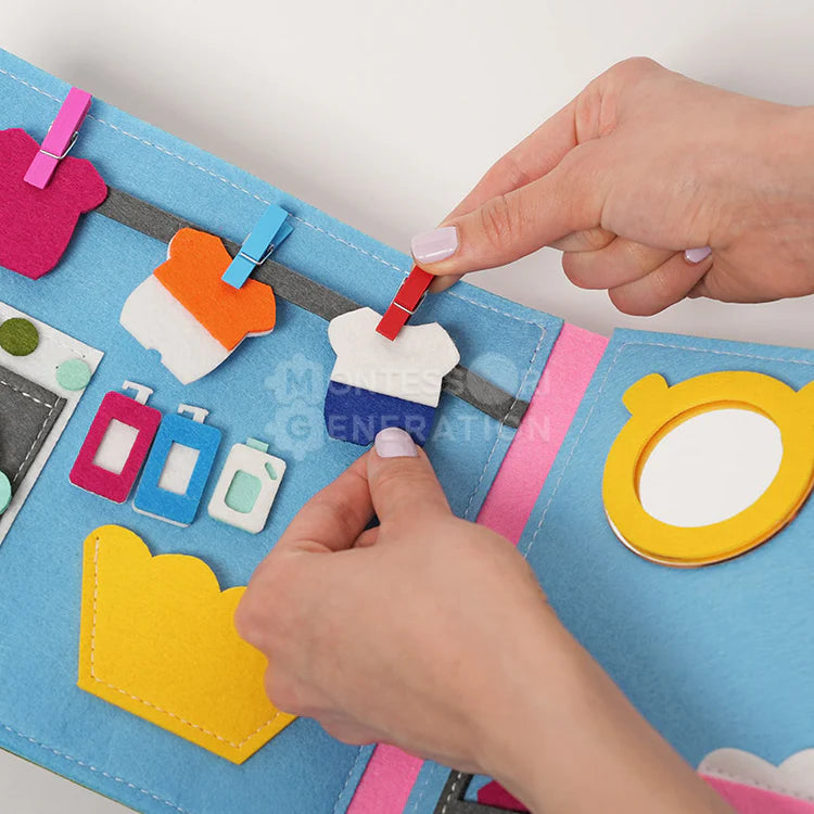 Montessori Sensory Book