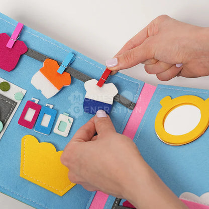 Montessori Sensory Book